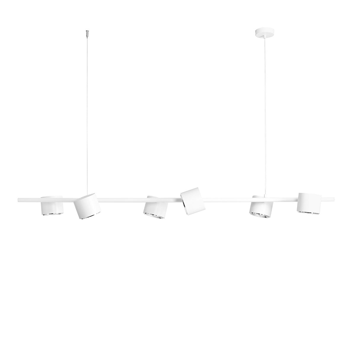 LAMPA WISZĄCA BOT 6 WHITE
