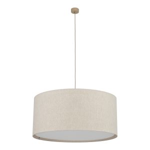 LARGO BEIGE LAMPA WISZĄCA 3XE27