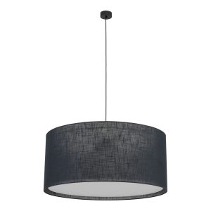 LARGO BLACK LAMPA WISZĄCA 3XE27