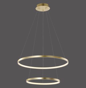 11525-12 CIRCLE LAMPA WISZĄCA ZŁOTY