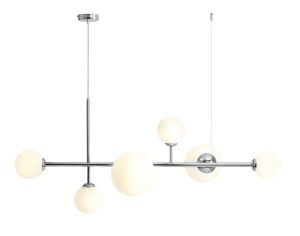 LAMPA WISZĄCA DIONE 6 CHROME