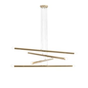 LAMPA WISZĄCA TUBO 8 GOLD