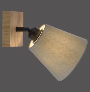 11581-79 GREEN MICHEL LAMPA SUFITOWA/ KINKIET DREWNO