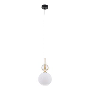 SOPHIA COGNAC WHITE LAMPA WISZACA 1XE14