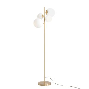 LAMPA STOJĄCA BLOOM BRASS