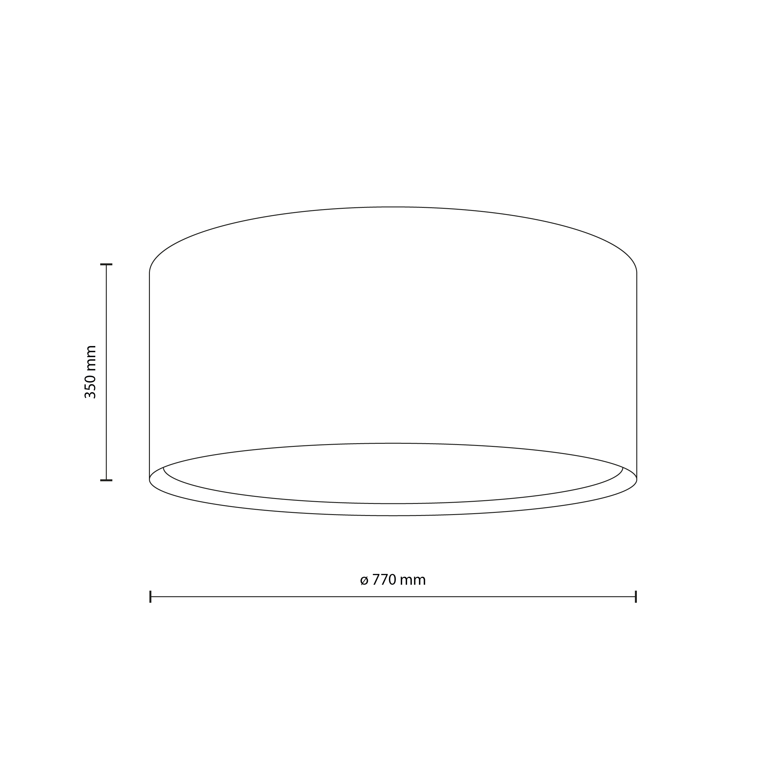 LARGO BLACK LAMPA SUFITOWA 6XE27 - obrazek 2