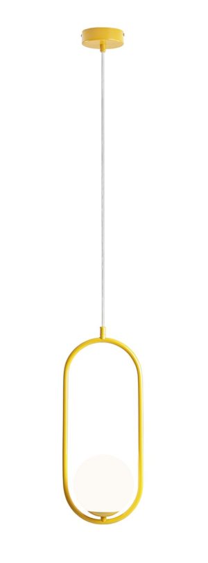 LAMPA WISZĄCA RIVA MUSTARD
