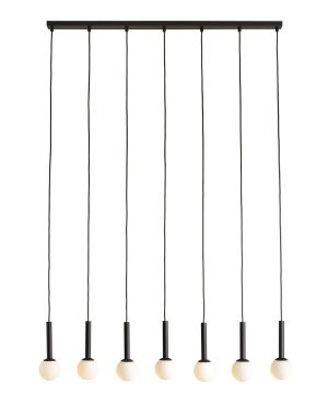 LAMPA WISZĄCA RIU 7 ALL BLACK