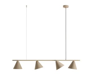 LAMPA WISZĄCA FORM 4 BEIGE