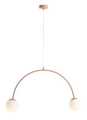 LAMPA WISZĄCA UNA 2 CORAL