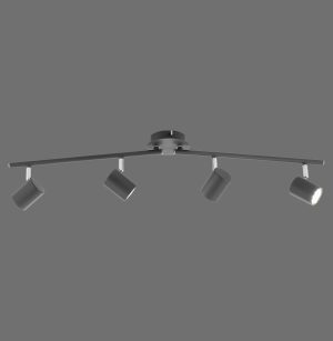 11944-13 TARIK LAMPA SUFITOWA ANTRACYT