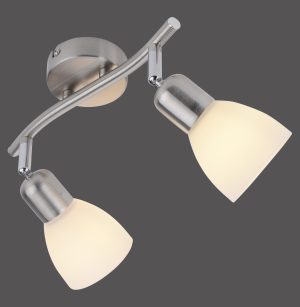 11952-55 KARO LAMPA SUFITOWA STALOWY