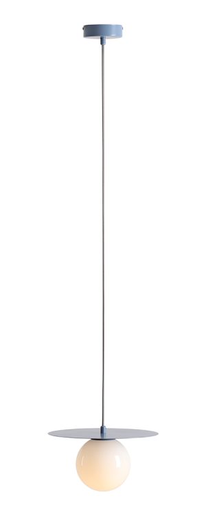 LAMPA WISZĄCA LOOP DUSTY BLUE S