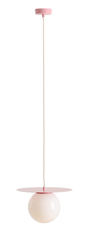 LAMPA WISZĄCA LOOP BABY PINK M