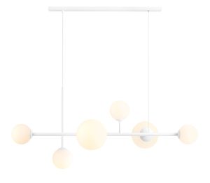 LAMPA WISZĄCA DIONE 6 WHITE (LISTWA)