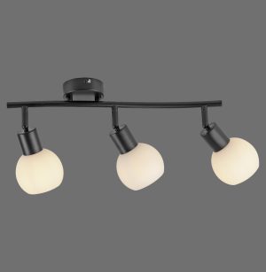 12152-18 LOKI LAMPA SUFITOWA CZARNY