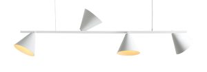 LAMPA WISZĄCA FORM 4 WHITE