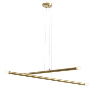 LAMPA WISZĄCA TUBO 4 BRASS
