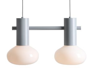 LAMPA WISZĄCA FLO 2 GREY S
(żarówki w zestawie)