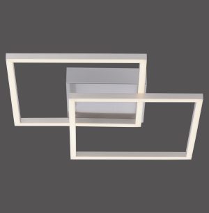 14002-55 IVEN LAMPA SUFITOWA STALOWY