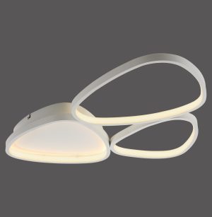 14049-16 PEBBLES LAMPA SUFITOWA BIAŁY