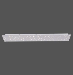 14672-55 SPARKLE LAMPA SUFITOWA STALOWY