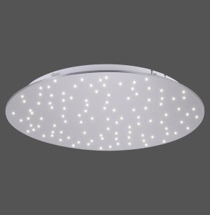 14673-55 SPARKLE LAMPA SUFITOWA STALOWY