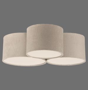 14890-39 DURO LAMPA SUFITOWA BEŻOWY