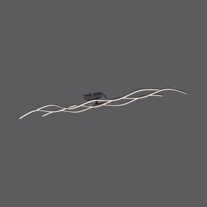 15167-18 WAVE LAMPA SUFITOWA CZARNY