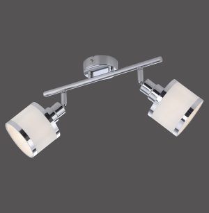 15372-17 ACCOR LAMPA SUFITOWA CHROM