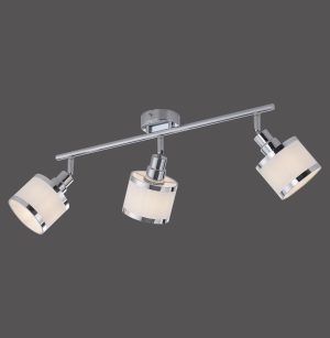 15373-17 ACCOR LAMPA SUFITOWA CHROM