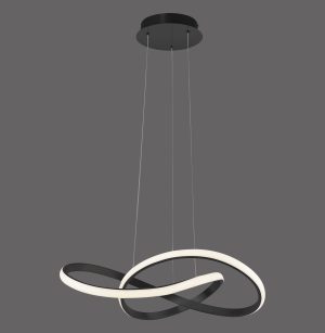 15402-18 MARIA LAMPA WISZĄCA CZARNY