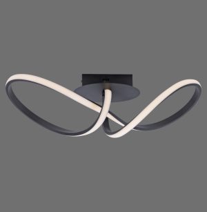 15403-18 MARIA LAMPA SUFITOWA CZARNY