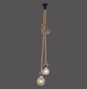 15482-18 ROPE LAMPA WISZĄCA BRĄZOWY