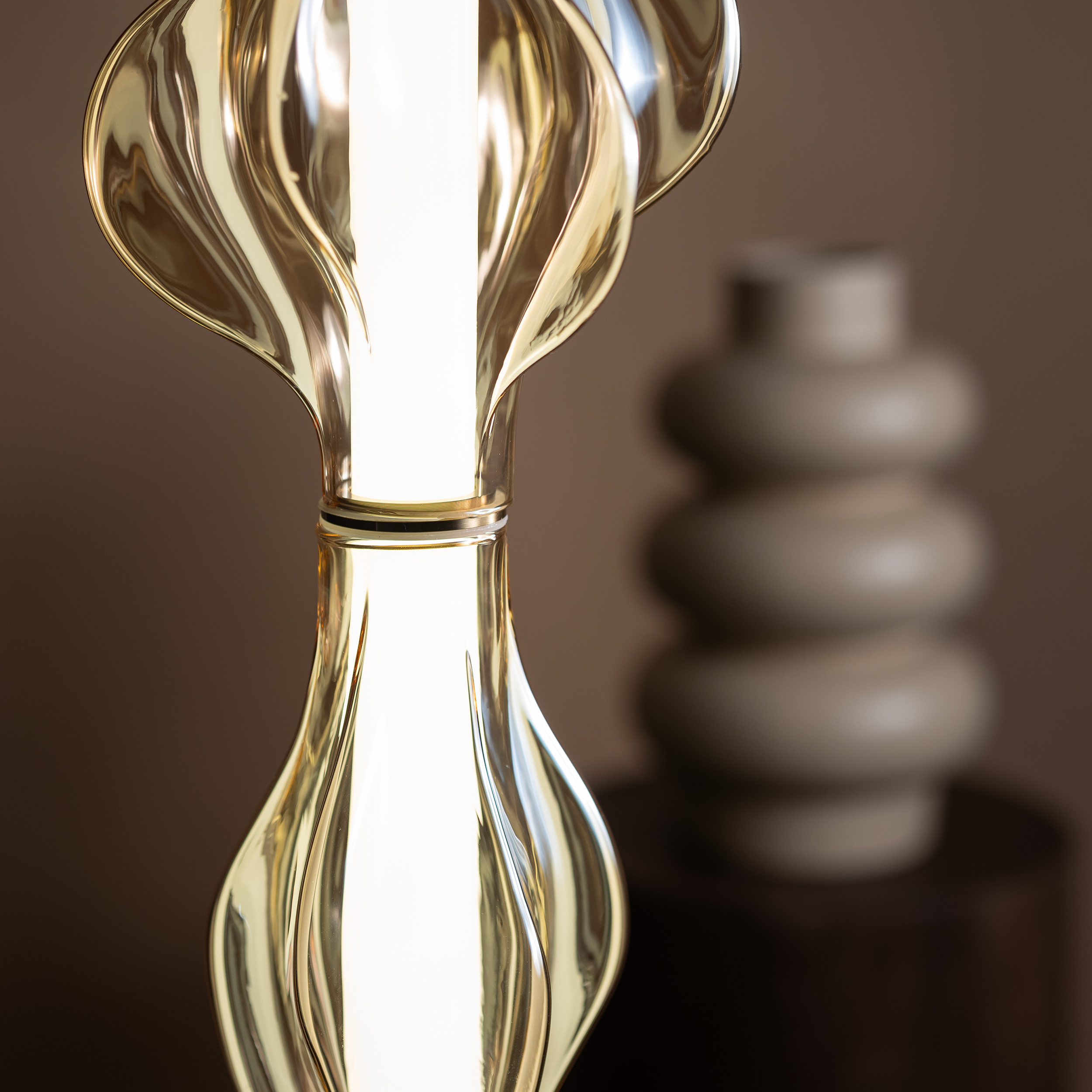 ELVA BRASS LAMPA WISZĄCA LED 22W - obrazek 6