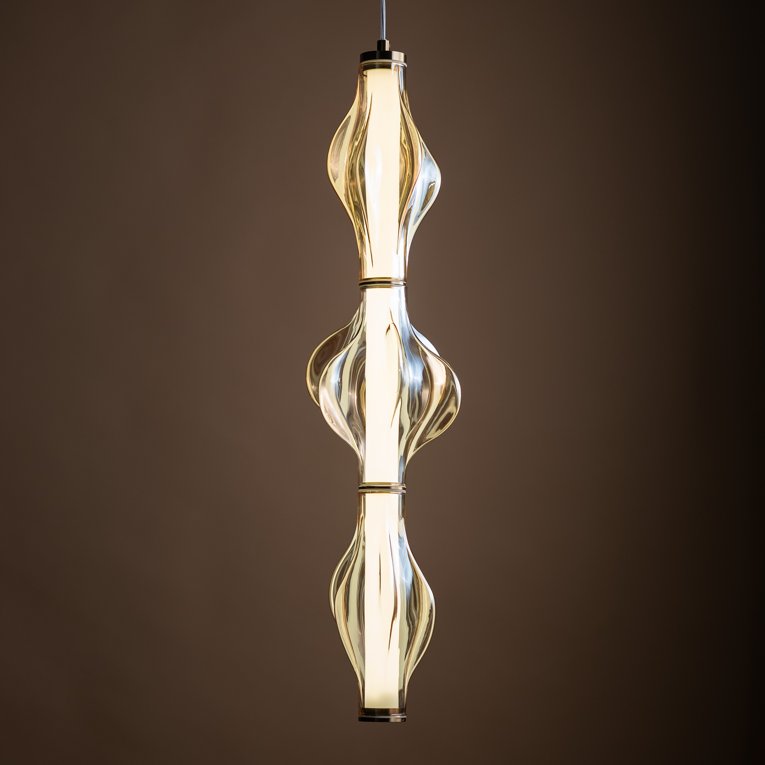 ELVA BRASS LAMPA WISZĄCA LED 22W - obrazek 7
