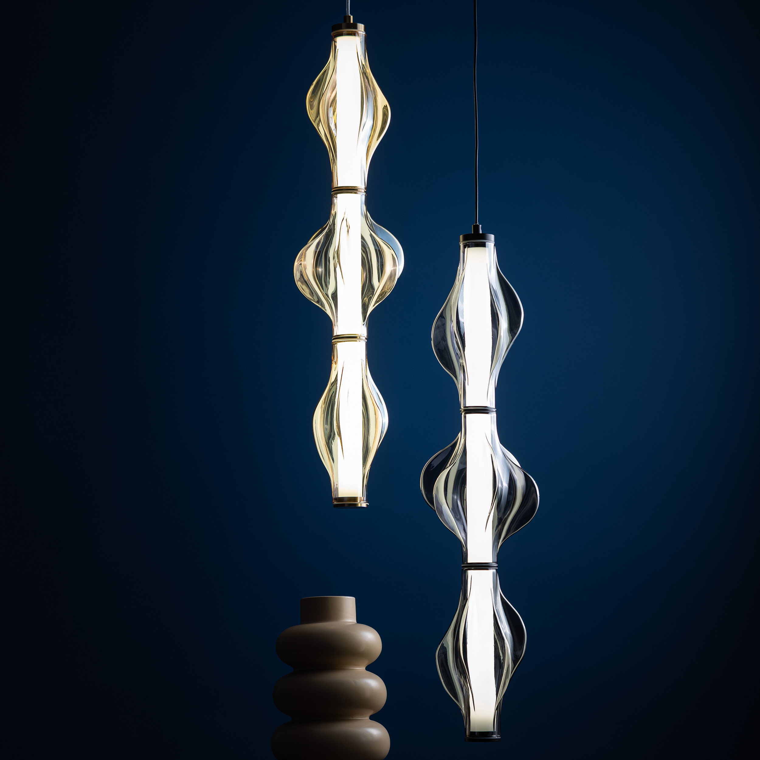 ELVA BRASS LAMPA WISZĄCA LED 22W - obrazek 8