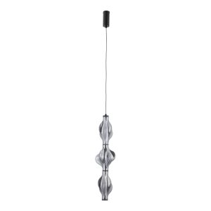 ELVA BLACK  LAMPA WISZĄCA LED 22W