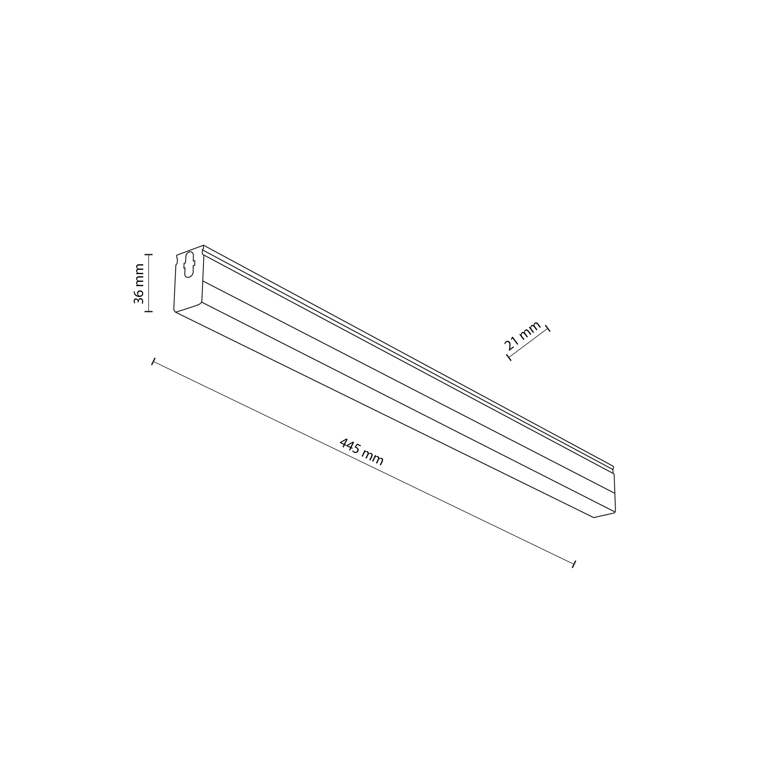 PANEL LED PROSTY DO HONEY COMB 7W - obrazek 2