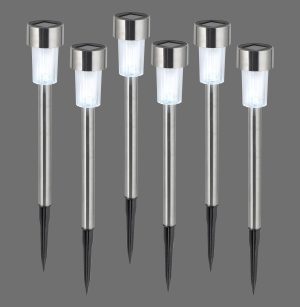 19103-55-6 ZUZI-SOL KOLEC OGRODOWY SOLARNY STALOWY SETx6