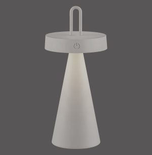 19302-40 ALWA LAMPA STOŁOWA/ZEWNĘTRZNA SZARY