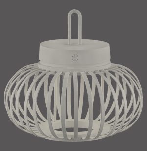 19303-40 AKUBA LAMPA STOŁOWA/ZEWNĘTRZNA BEZPRZEWODOWA SZARY