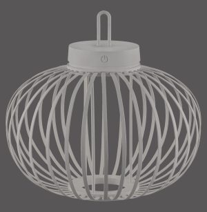 19304-40 AKUBA LAMPA STOŁOWA/ZEWNĘTRZNA BEZPRZEWODOWA SZARY