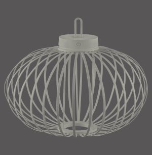 19305-40 AKUBA LAMPA STOŁOWA/ZEWNĘTRZNA BEZPRZEWODOWA SZARY