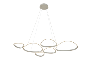 2023519P6-BE HURON LAMPA WISZĄCA BEŻ/BEIGE