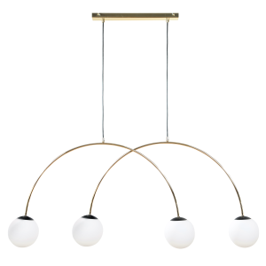 1219 BOW LAMPA WISZĄCA ZŁOTY