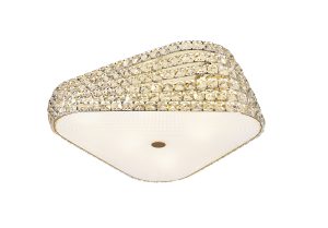 C0286-06M-F7AC BABYLON LAMPA SUFITOWA ZŁOTA/GOLD