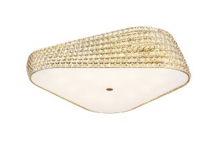 C0286-18X-F7AC BABYLON LAMPA SUFITOWA ZŁOTA/GOLD