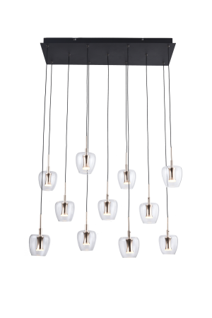 MD2291-11B-3BGT NELSON LAMPA WISZĄCA CZARNO-ZŁOTA/BLACK-GOLD