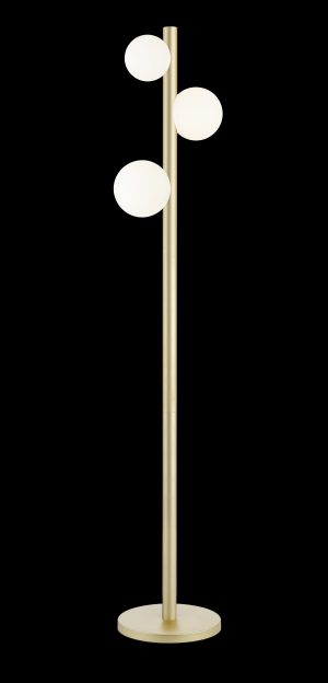 F0574-03N-V6AA FORES LAMPA PODŁOGOWA ZŁOTY MAT/MATT GOLD